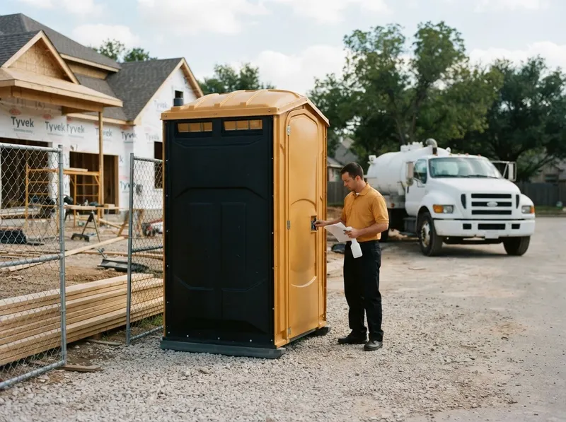 Construction Site Portable Toilets in McKinney, TX