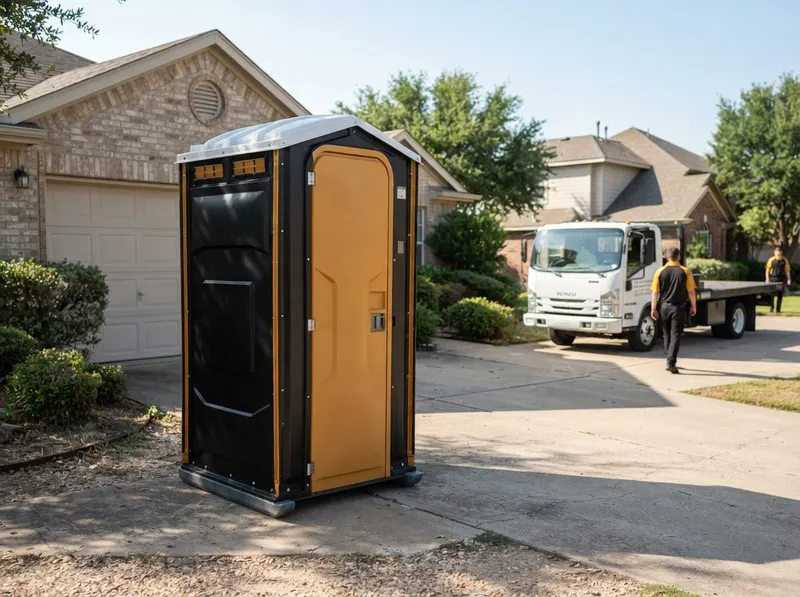 Deluxe Portable Toilet in McKinney, TX