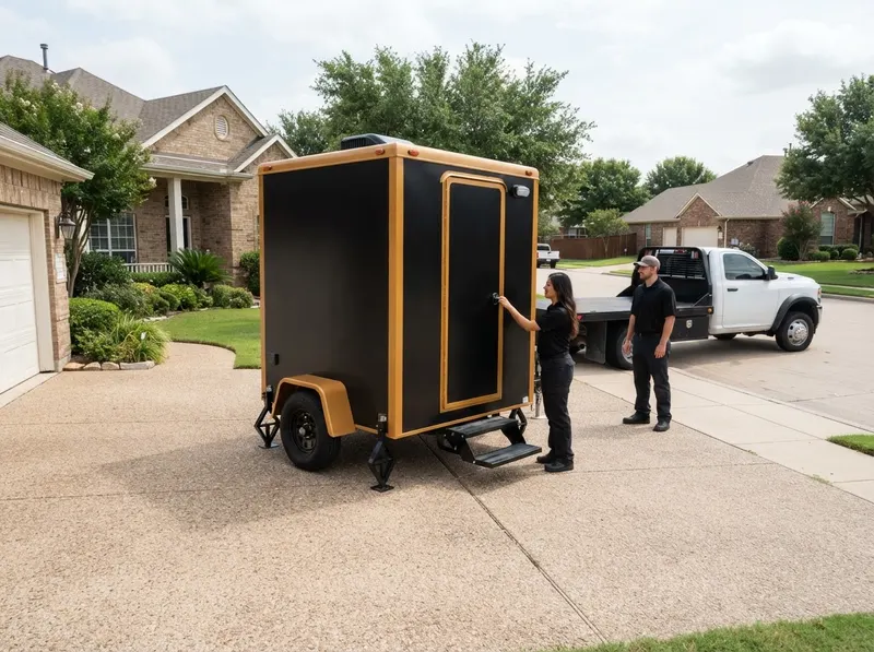 Restroom Trailers in McKinney, TX