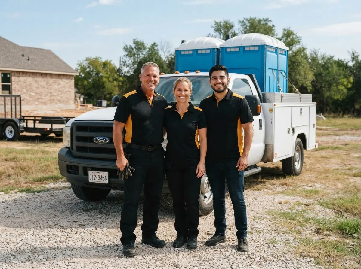 The Iron Horse Portable Toilet Rentals team — portable toilet rentals in McKinney, TX